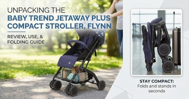 Baby Trend Jetaway Plus Compact Stroller flynn